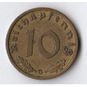1940 10 Pfennig Svastica Zecca A